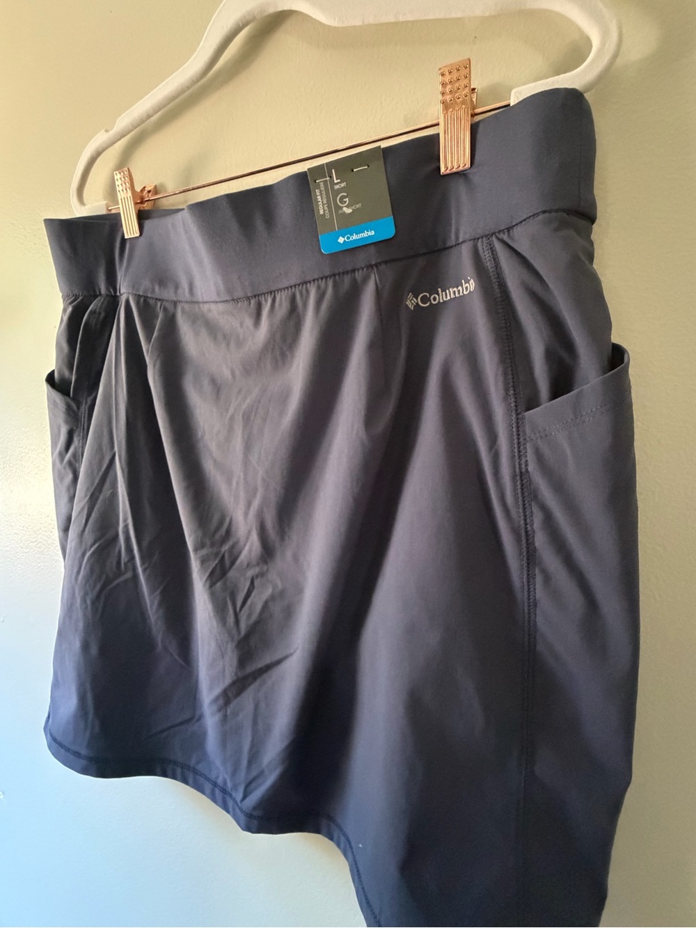 Columbia Navy Athletic Skort with Side Pockets - Picture 4 of 7